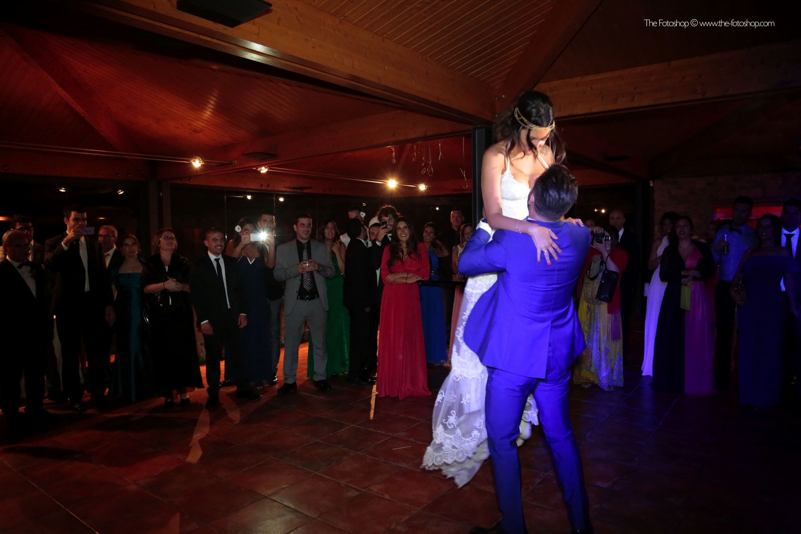 Fotografía de boda, fiesta, baile de novios