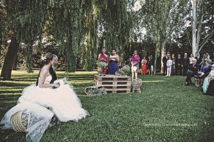 Boda De Alex Y Silvia: Más RustiChic, ¡imposible!